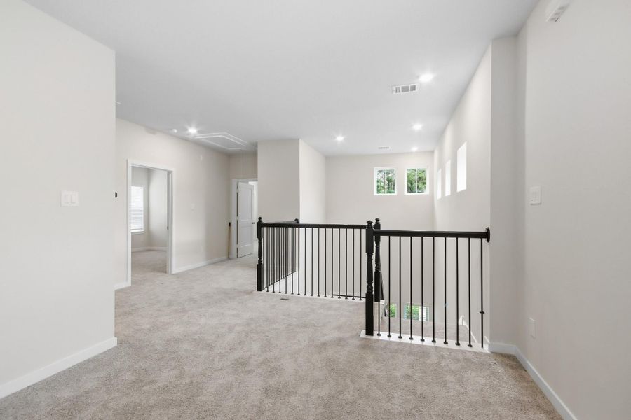 Spacious, unfurnished interior of a new home in Audubon, Magnolia (Image 6). Spacious, unfurnished interior of a new home in Audubon, Magnolia (Image 6).