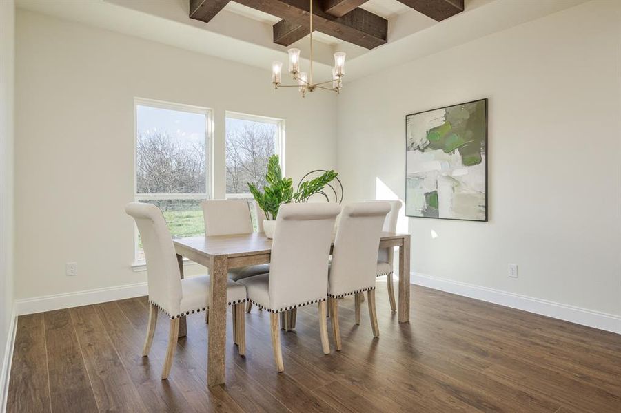 Furnished interior view inside a new home in , Farmersville (Image 11).