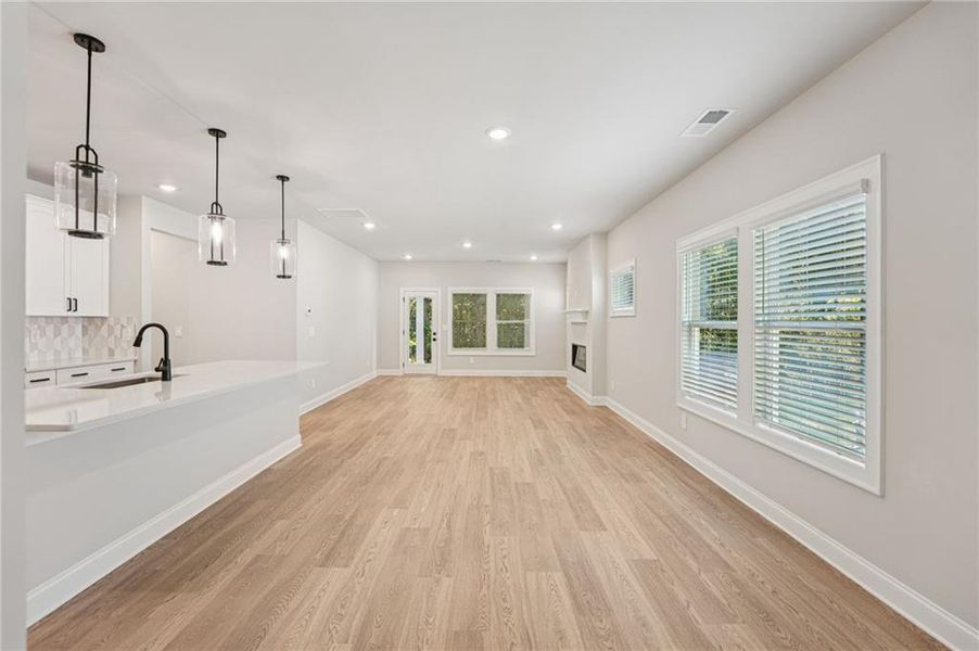 Spacious, unfurnished interior of a new home in Hemingway - Reserve Series, Cumming (Image 35). Spacious, unfurnished interior of a new home in Hemingway - Reserve Series, Cumming (Image 35).