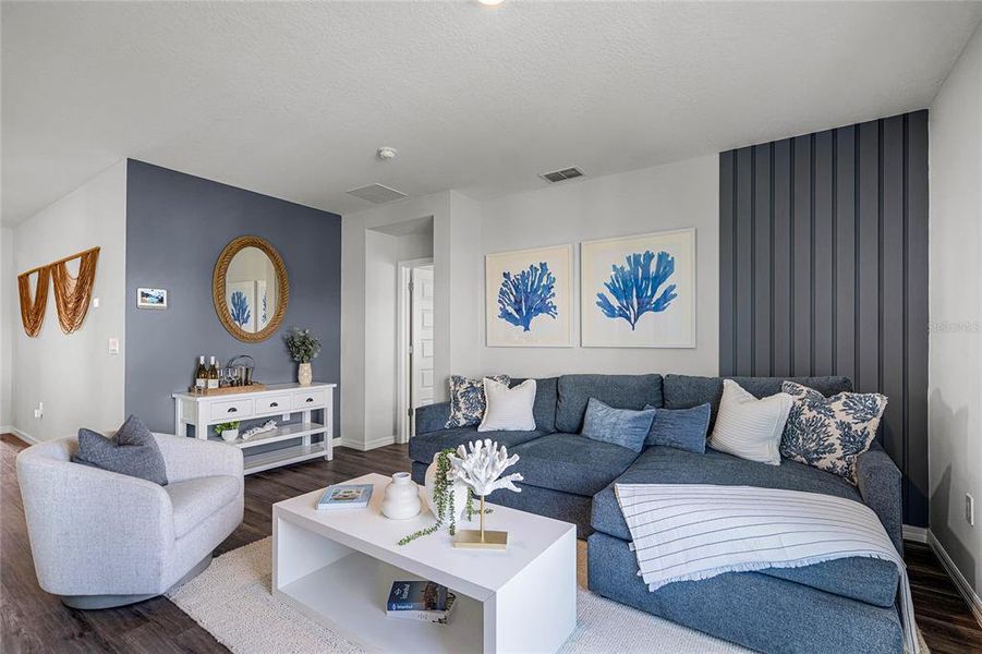 Furnished interior view inside a new home in , Haines City (Image 10).