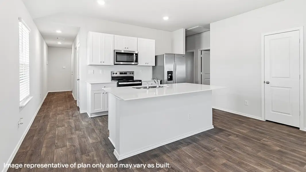 Representative furnished interior of a home built from the The Uma by D.R. Horton in Langdon, San Antonio (Image 4). Representative furnished interior of a home built from the The Uma by D.R. Horton in Langdon, San Antonio (Image 4).