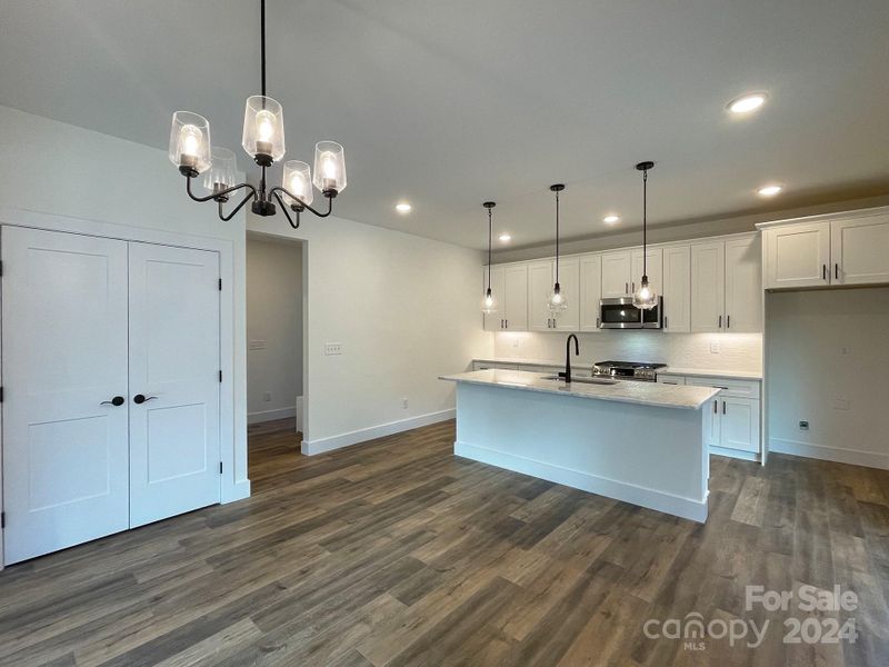 Dining Area and Kitchen