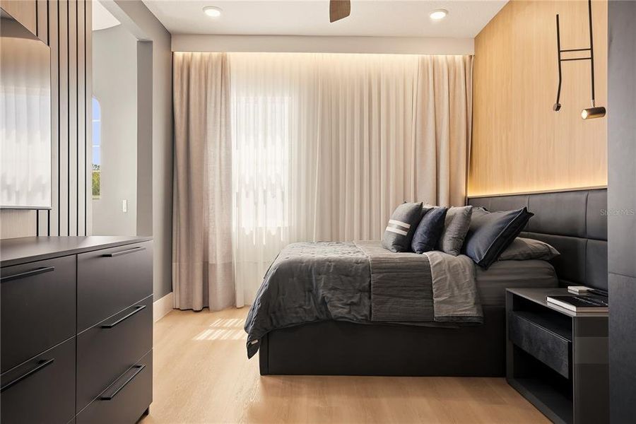 Furnished interior view inside a new home in Avalon Ridge, Winter Garden (Image 31).