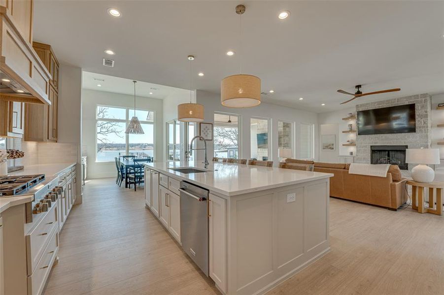 Furnished interior view inside a new home in , Eustace (Image 28).