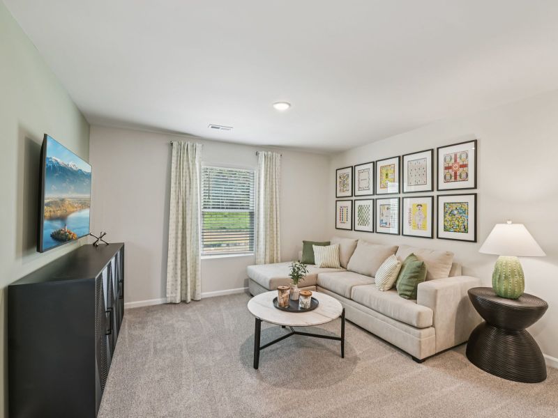 Furnished interior view inside a new home in Oakwood, Mebane (Image 15).