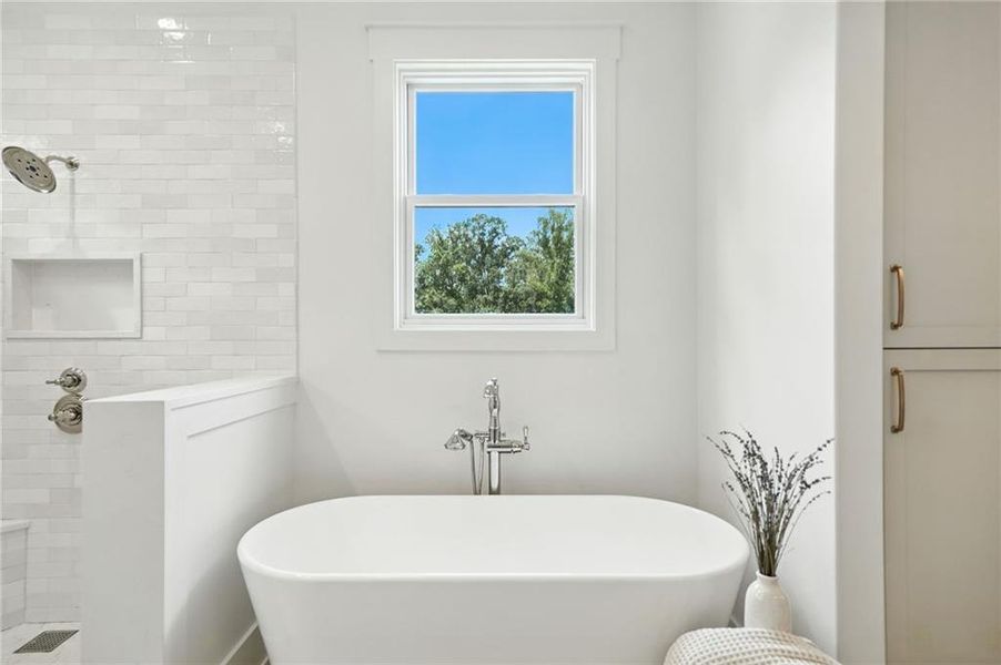 Furnished interior view inside a new home in , Canton (Image 58).