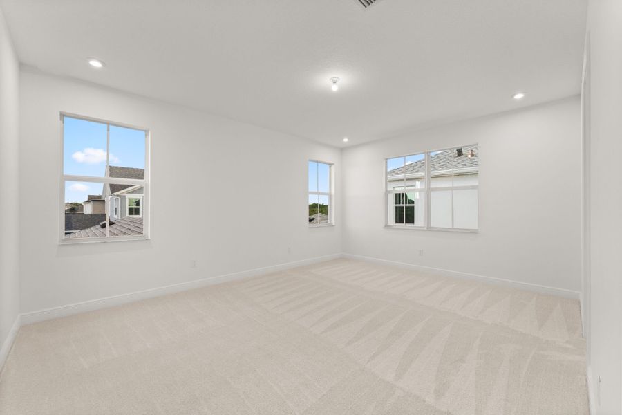 Representative unfurnished interior of a home built from the Bellis by Mattamy Homes in Newfield, Palm City (Image 20).