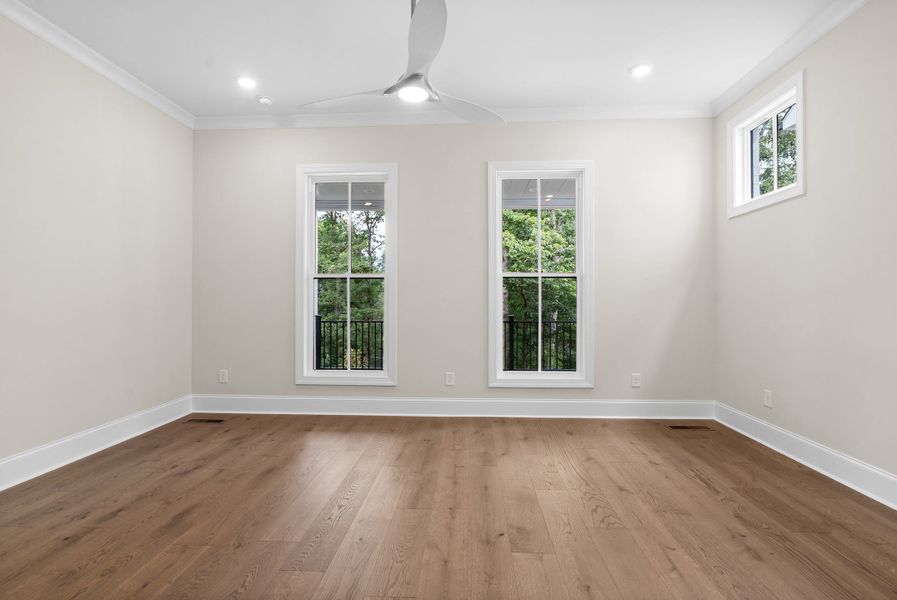 Representative unfurnished interior of a home built from the The Olmstead II by The Providence Group in Waterside Single Family, Peachtree Corners (Image 32).