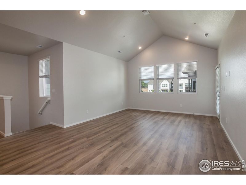 LIVING ROOM AND DINING ROOM