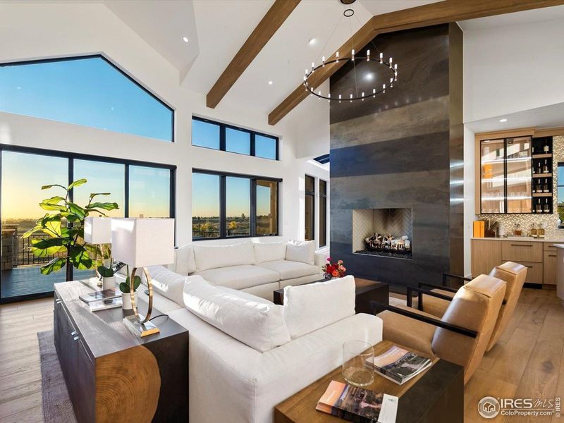 Furnished interior view inside a new home in , Longmont (Image 26). Furnished interior view inside a new home in , Longmont (Image 26).