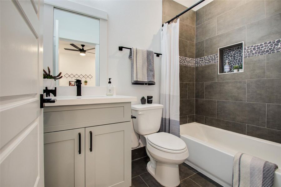 Ensuite full bathroom on the first floor!