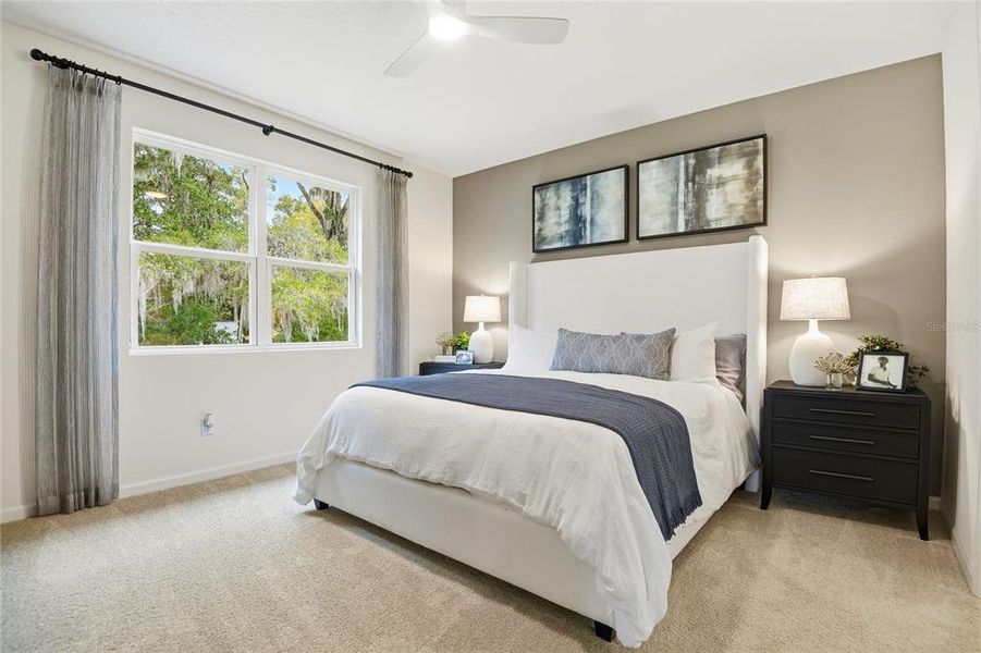 Furnished interior view inside a new home in Seasons at Scenic Terrace, Lake Hamilton (Image 13).