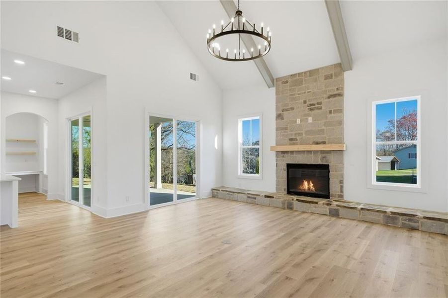 Spacious, unfurnished interior of a new home in , Ball Ground (Image 24).