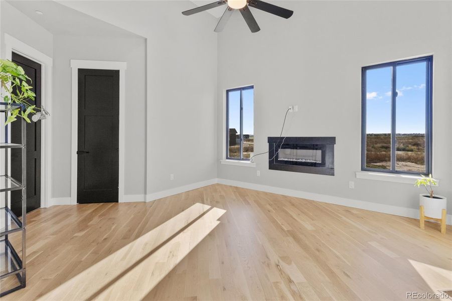 Furnished interior view inside a new home in , Brighton (Image 30). Furnished interior view inside a new home in , Brighton (Image 30).