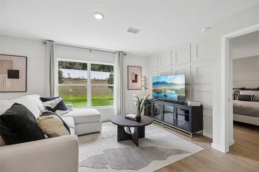 Furnished interior view inside a new home in Boulevard Oaks, Lady Lake (Image 21).