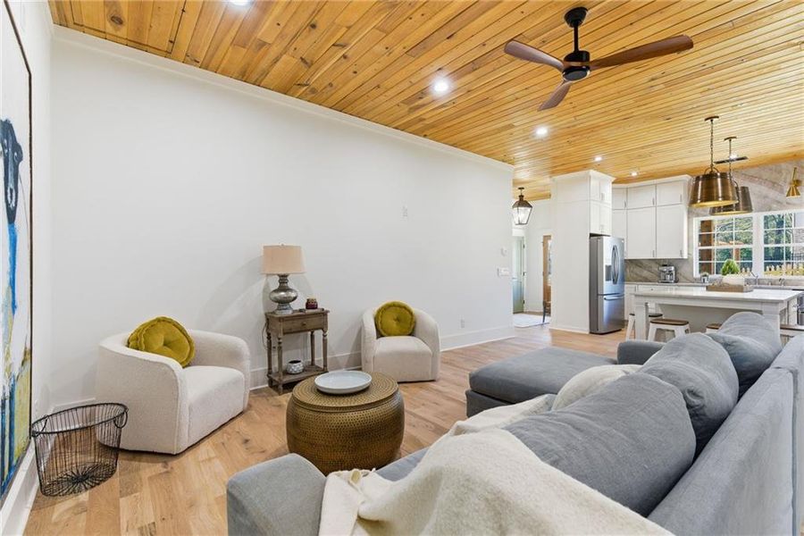 Furnished interior view inside a new home in , Marietta (Image 6).