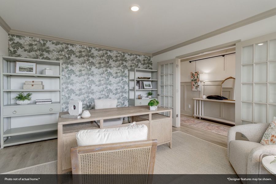 Furnished interior view inside a new home in Dove Hollow, Chesnee (Image 21).