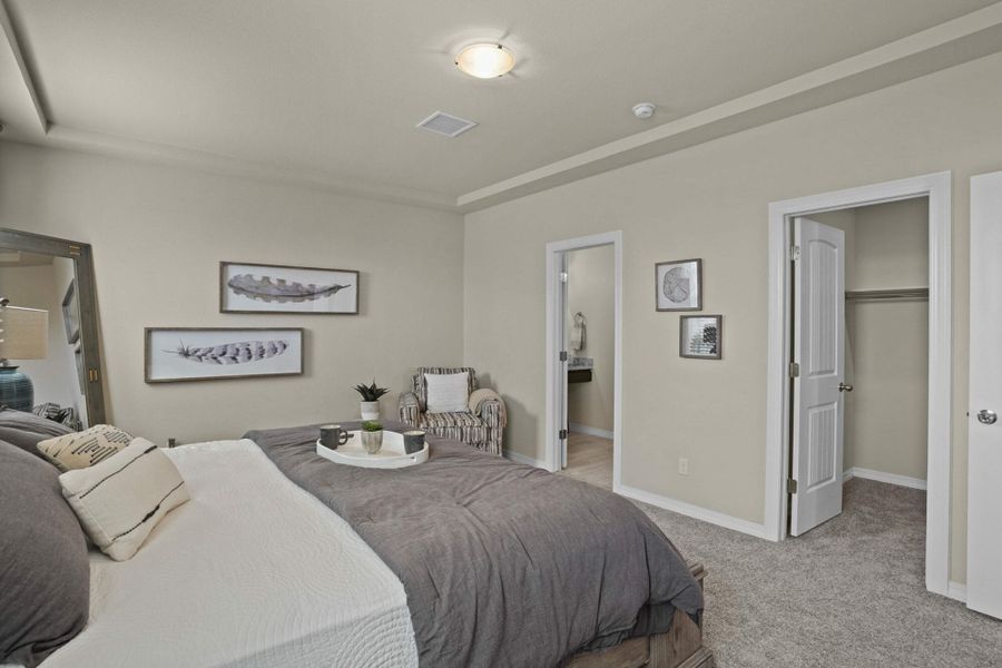 Representative furnished interior of a home built from the Red Yucca by View Homes in Campo Del Sol, El Paso (Image 9). Representative furnished interior of a home built from the Red Yucca by View Homes in Campo Del Sol, El Paso (Image 9).