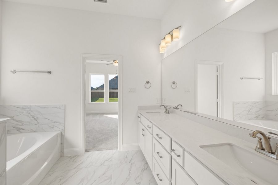 Furnished interior view inside a new home in Lake Breeze, Lavon (Image 14).