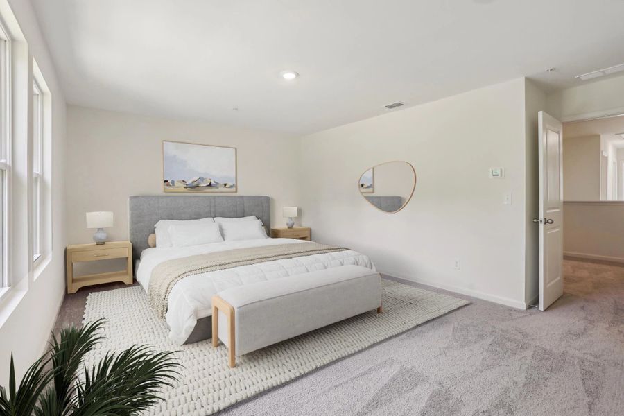 Representative furnished interior of a home built from the Echo by Starlight Homes in Kendall Grove, McDonough (Image 12).