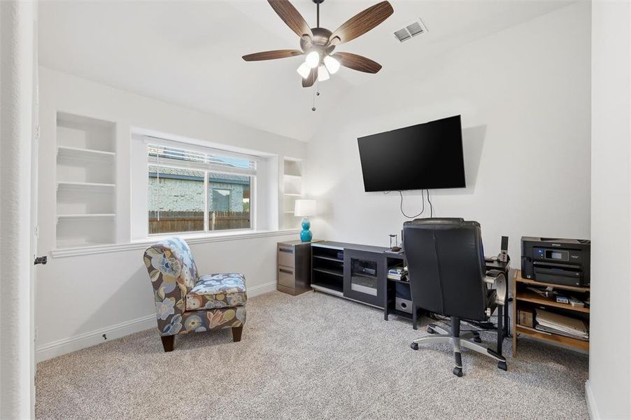 Bedroom used as and office Bedroom used as and office