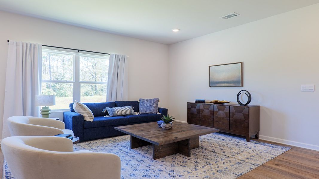 Representative furnished interior of a home built from the The Carol by D.R. Horton in Misting Springs, Crawfordville (Image 16).