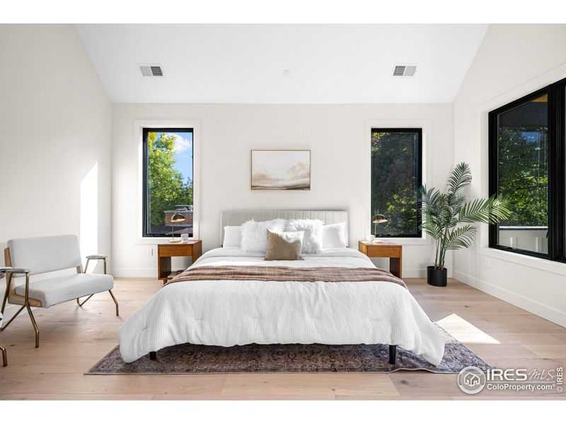 Furnished interior view inside a new home in , Boulder (Image 12). Furnished interior view inside a new home in , Boulder (Image 12).