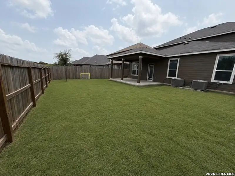 Exterior details and patio area of a home in Canyon Crest, San Antonio (Image 4). Exterior details and patio area of a home in Canyon Crest, San Antonio (Image 4).