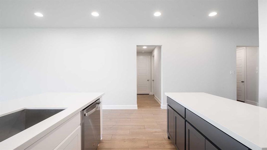 Furnished interior view inside a new home in Trinity Falls 45', McKinney (Image 4). Furnished interior view inside a new home in Trinity Falls 45', McKinney (Image 4).