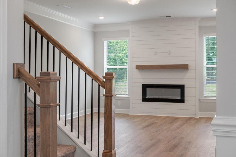 Spacious, unfurnished interior of a new home in Parker's Preserve, Ridgeville (Image 33).