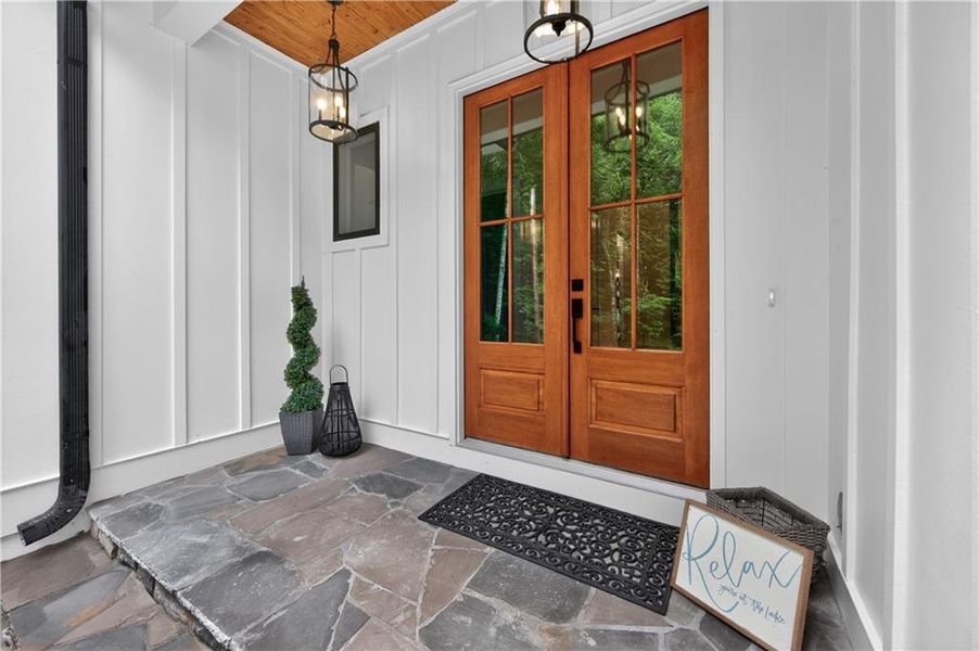 Exterior details and patio area of a home in , Cumming (Image 34). Exterior details and patio area of a home in , Cumming (Image 34).