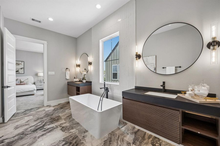 Furnished interior view inside a new home in , Houston (Image 30). Furnished interior view inside a new home in , Houston (Image 30).