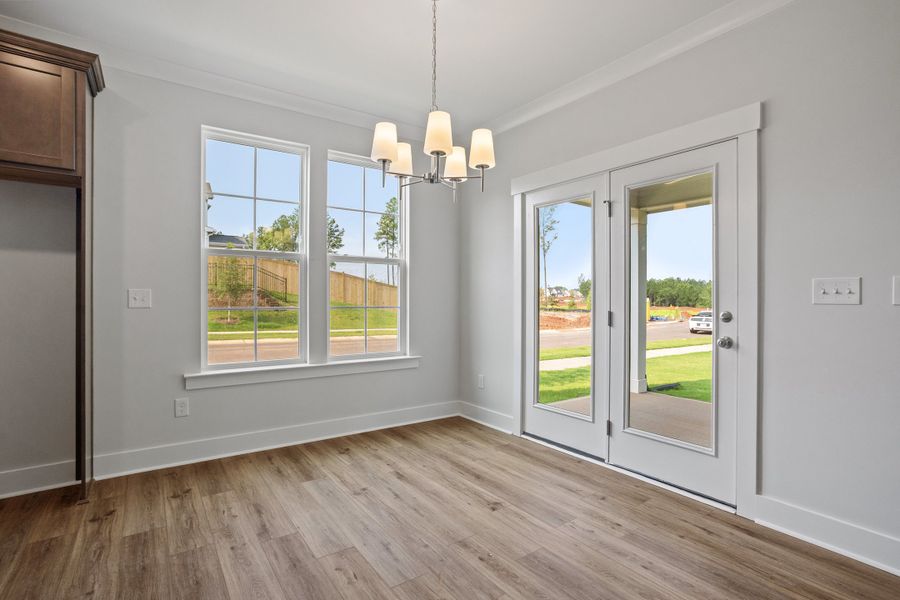 Spacious, unfurnished interior of a new home in Sweetbrier, Durham (Image 19).