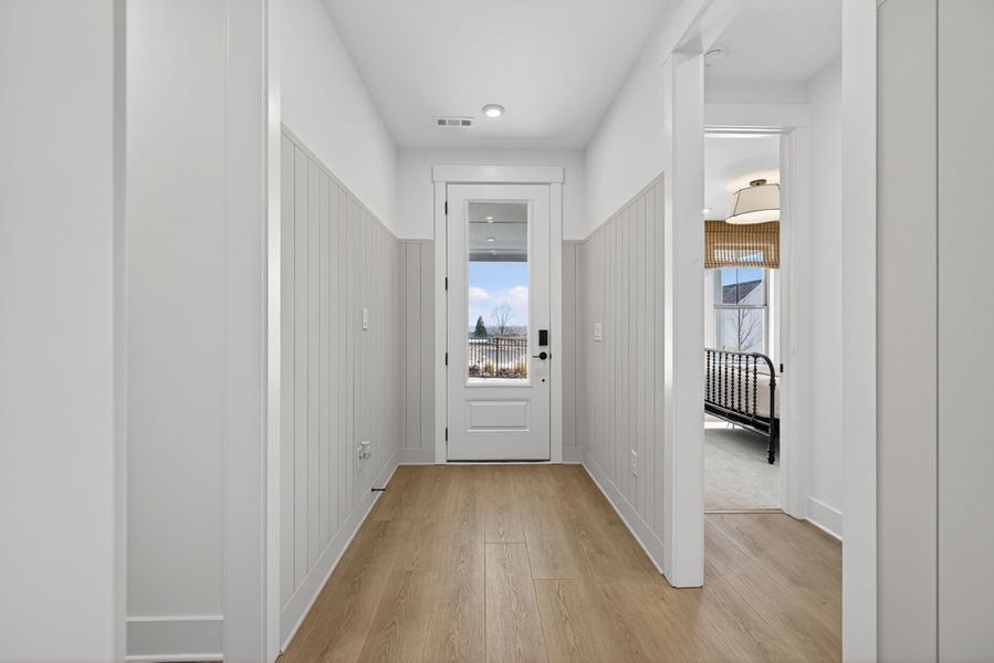 Representative unfurnished interior of a home built from the Mystique by Del Webb in Del Webb Chateau Elan, Hoschton (Image 62). Representative unfurnished interior of a home built from the Mystique by Del Webb in Del Webb Chateau Elan, Hoschton (Image 62).