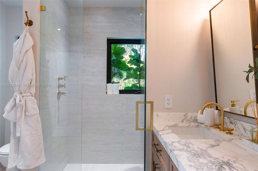 Furnished interior view inside a new home in , Coral Gables (Image 19). Furnished interior view inside a new home in , Coral Gables (Image 19).