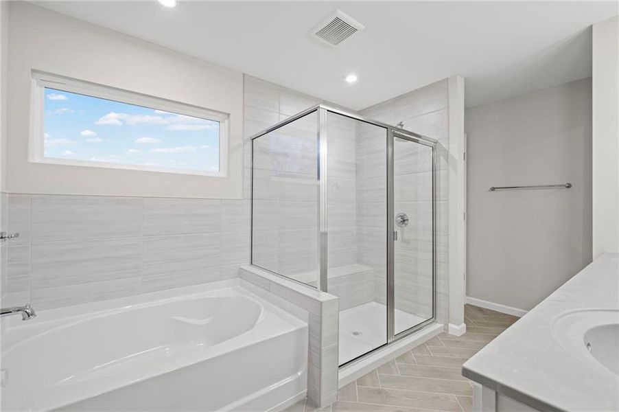 Furnished interior view inside a new home in Pickens Bluff, Hiram (Image 9).