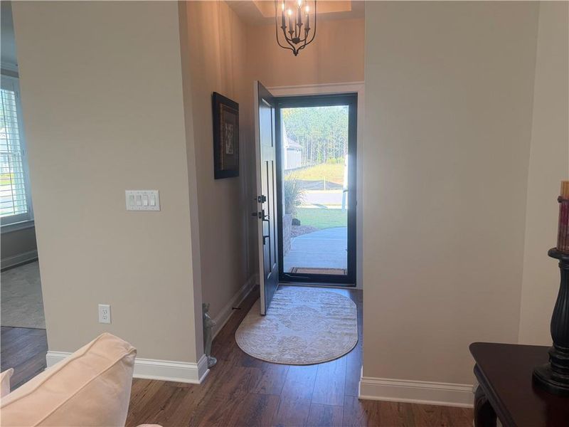 Spacious, unfurnished interior of a new home in The Courtyards at Bailey Farms, Dacula (Image 26). Spacious, unfurnished interior of a new home in The Courtyards at Bailey Farms, Dacula (Image 26).