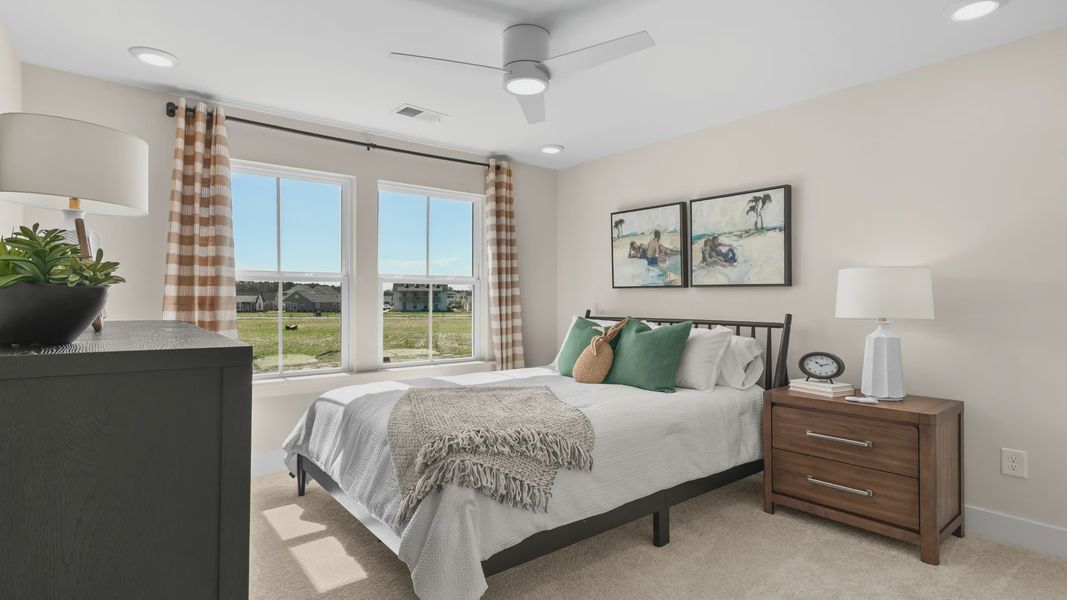 Furnished interior view inside a new home in Townes at Carolina Forest, Myrtle Beach (Image 22).