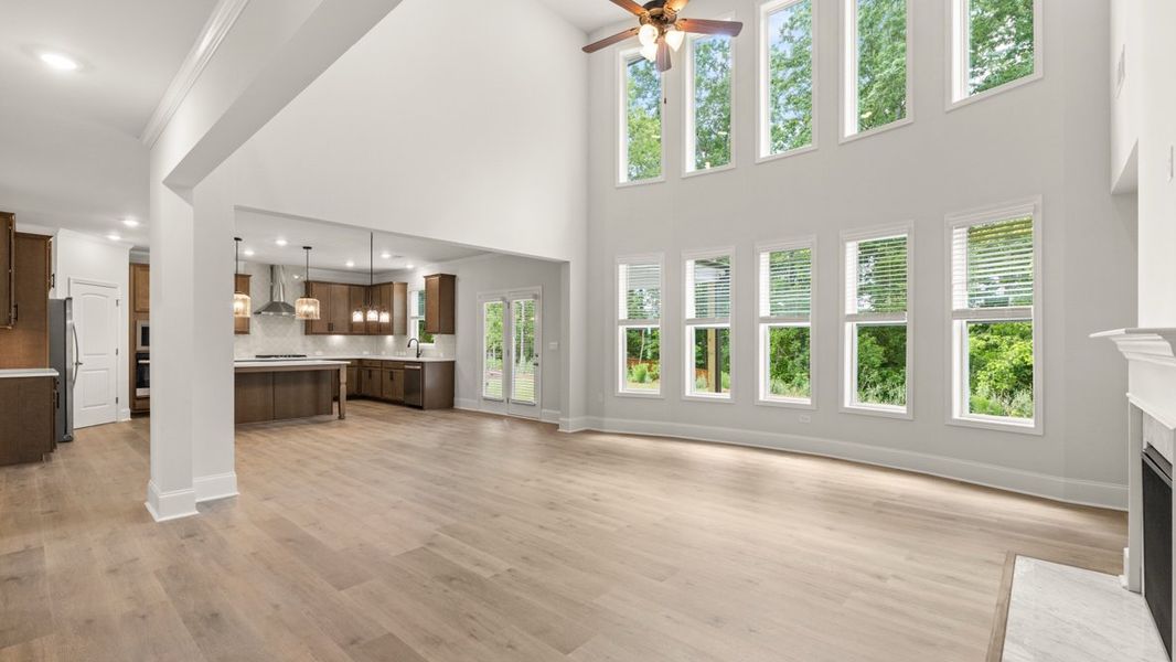 Spacious, unfurnished interior of a new home in Thalley Creek Estates, Cumming (Image 19). Spacious, unfurnished interior of a new home in Thalley Creek Estates, Cumming (Image 19).