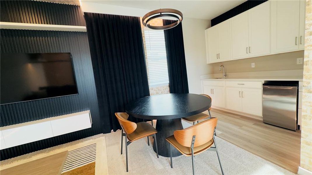 Furnished interior view inside a new home in Harvest at Ovation, Winter Garden (Image 46).