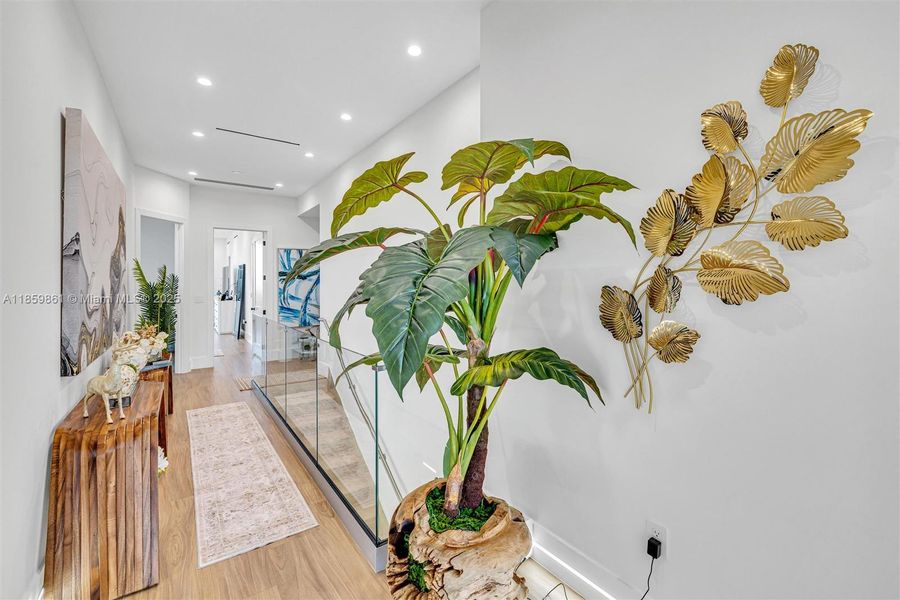 Furnished interior view inside a new home in , Miami (Image 43).