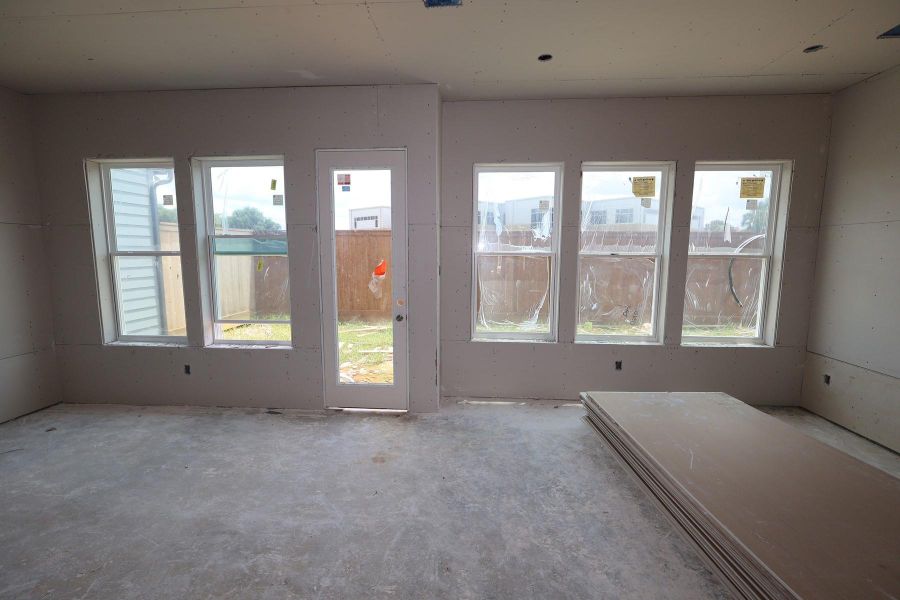 In-progress construction of a new home in Retreat at Oak Park, Houston, TX (Image 9).