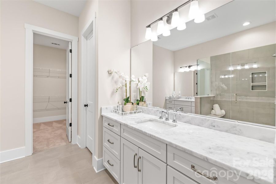 Furnished interior view inside a new home in , Mooresville (Image 9).