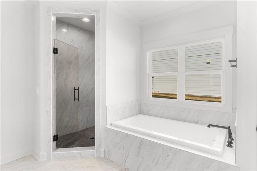 Furnished interior view inside a new home in , Greensboro (Image 8).