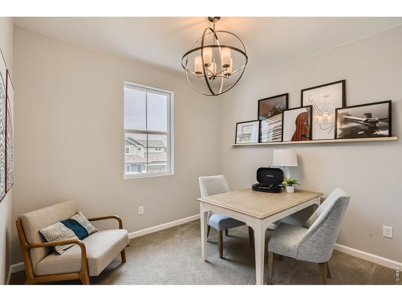 Furnished interior view inside a new home in Hidden Creek, Frederick (Image 10).