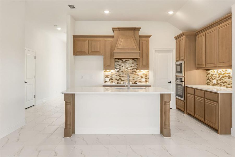 Furnished interior view inside a new home in Georgetown at Kings Fort 50s, Kaufman (Image 9).