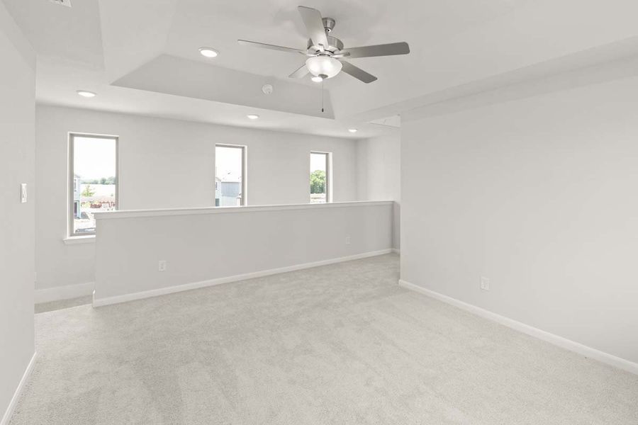 Spacious, unfurnished interior of a new home in Elevon, Lavon (Image 24).