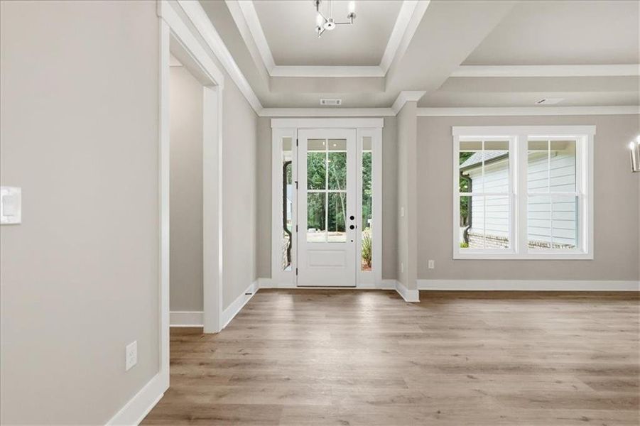 Spacious, unfurnished interior of a new home in , Statham (Image 48).