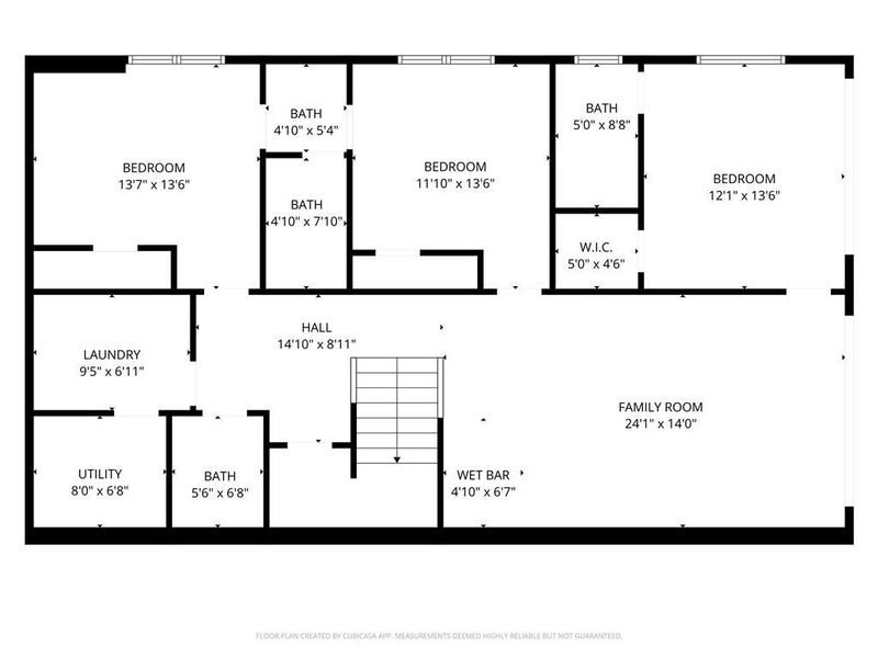 2D floor plan layout of this home in , Blue Ridge, GA (Image 3).