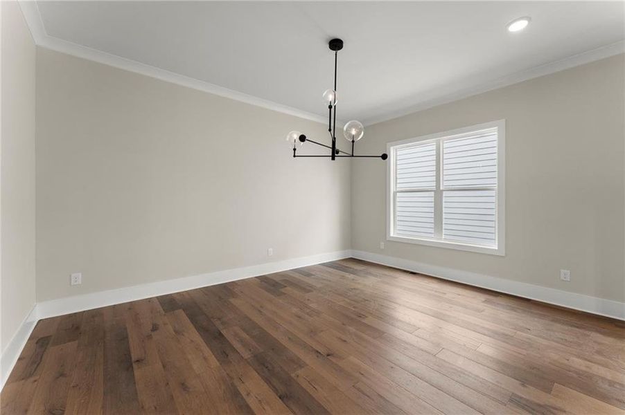 Spacious, unfurnished interior of a new home in West Town, Atlanta (Image 32).